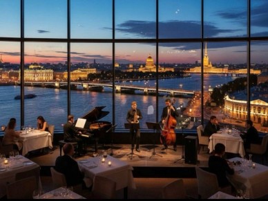 Сказочная новогодняя ночь в ресторане La Vue