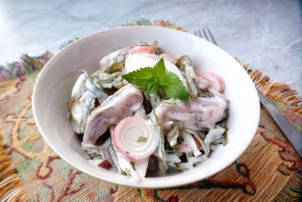 Бюджетный морской салат, который вас удивит