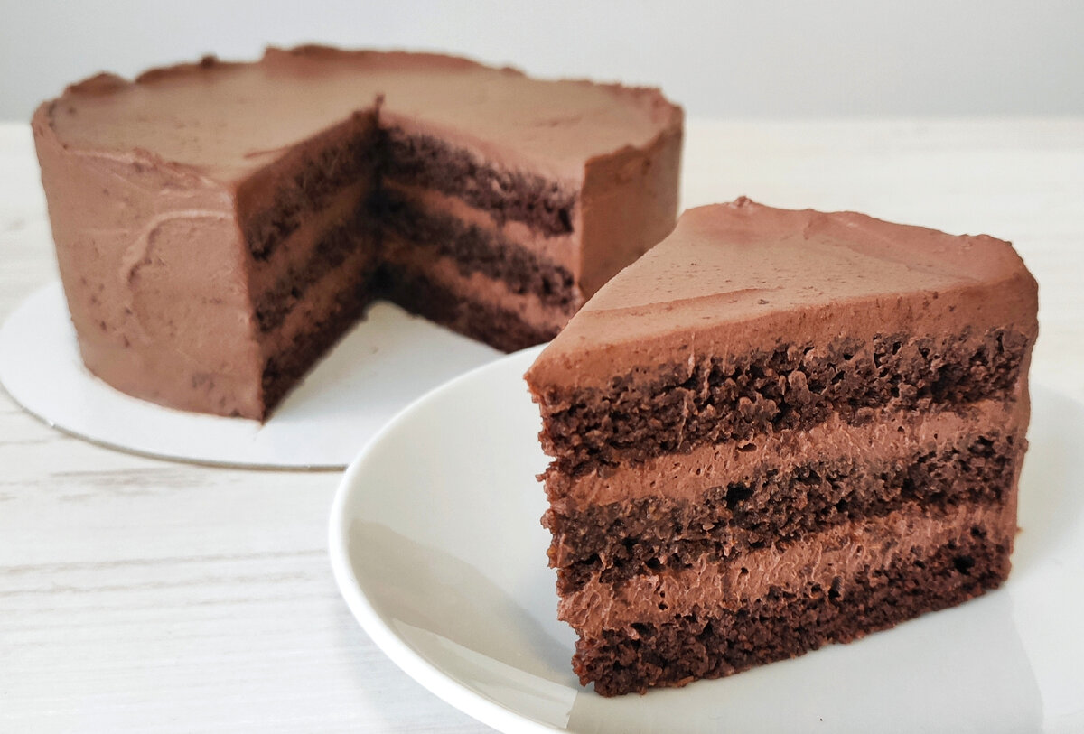 Нежный шоколадный торт без лактозы и глютена: наслаждение без угрюмого веса