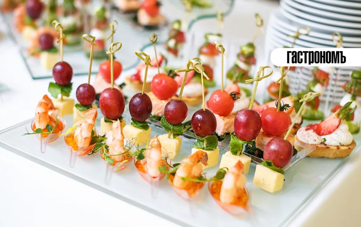 Легкие закуски для девичника