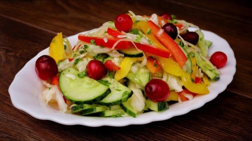 Овощной салат «Мономах»: яркое сочетание свежести и вкуса