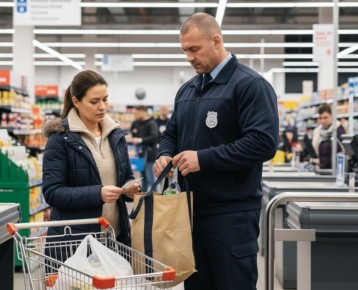 Что нужно знать о правах покупателя: охранник и проверка сумок в магазине