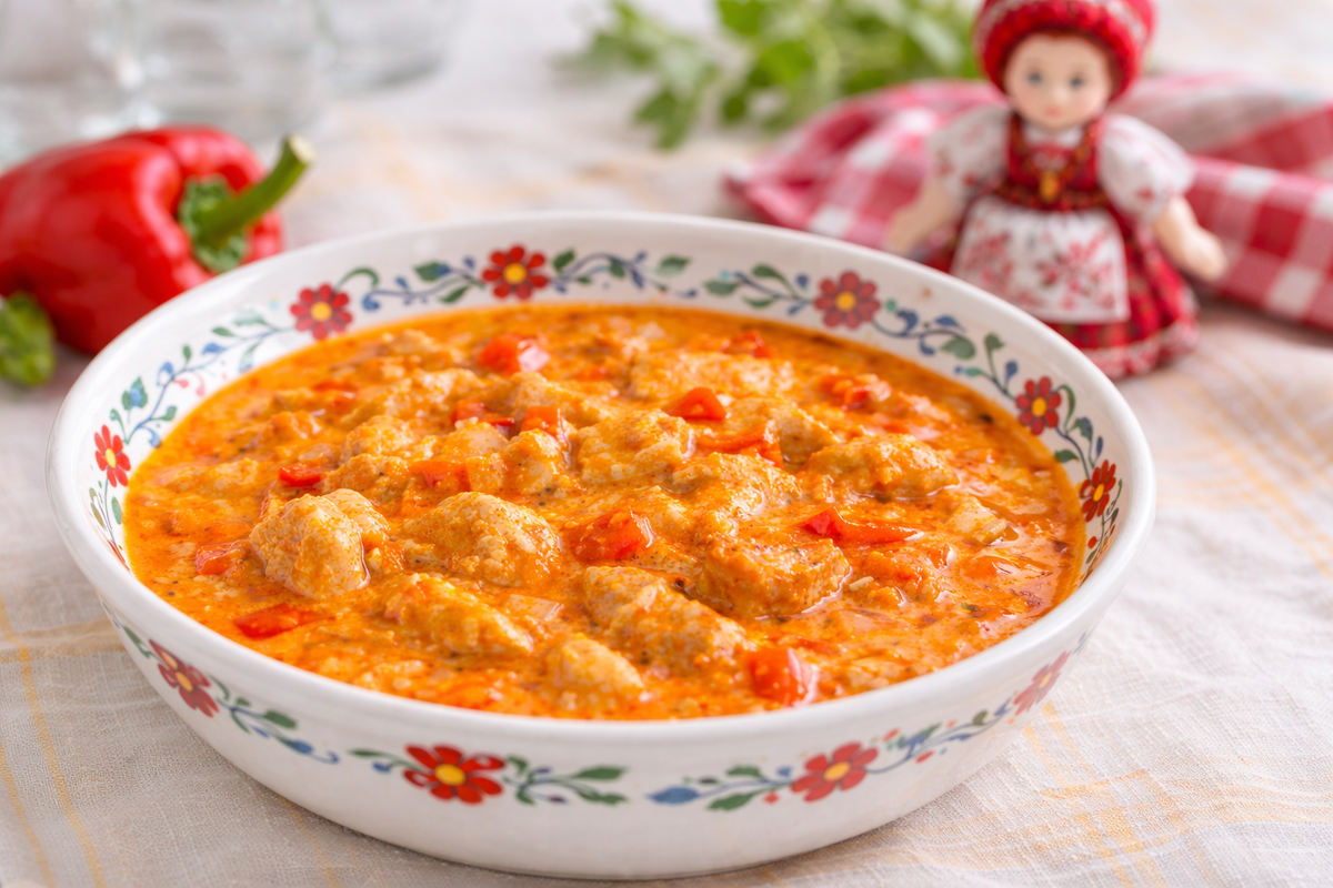 Куриный паприкаш: венгерская классика для вашего стола