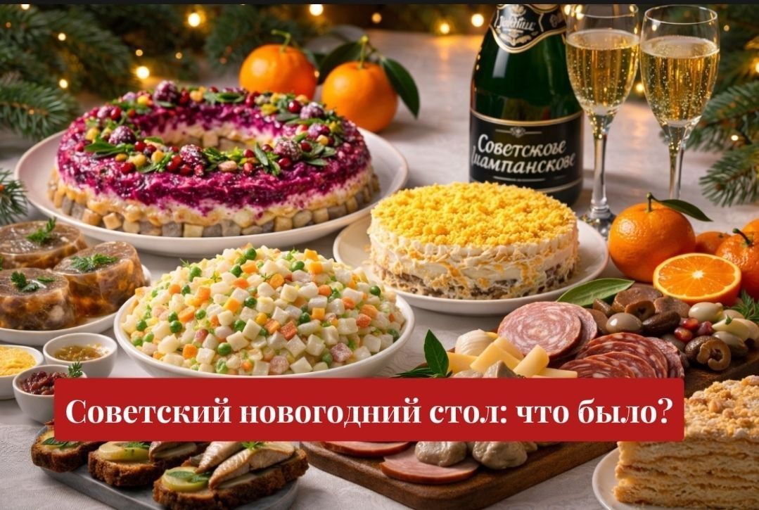 Секреты идеального советского новогоднего стола: как повторить вкусы прошлого