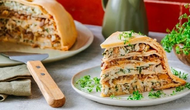 Пиршество в вашем доме: Как приготовить блинный курник