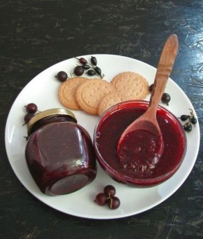 Вкуснейший конфитюр из йошты и черной смородины
