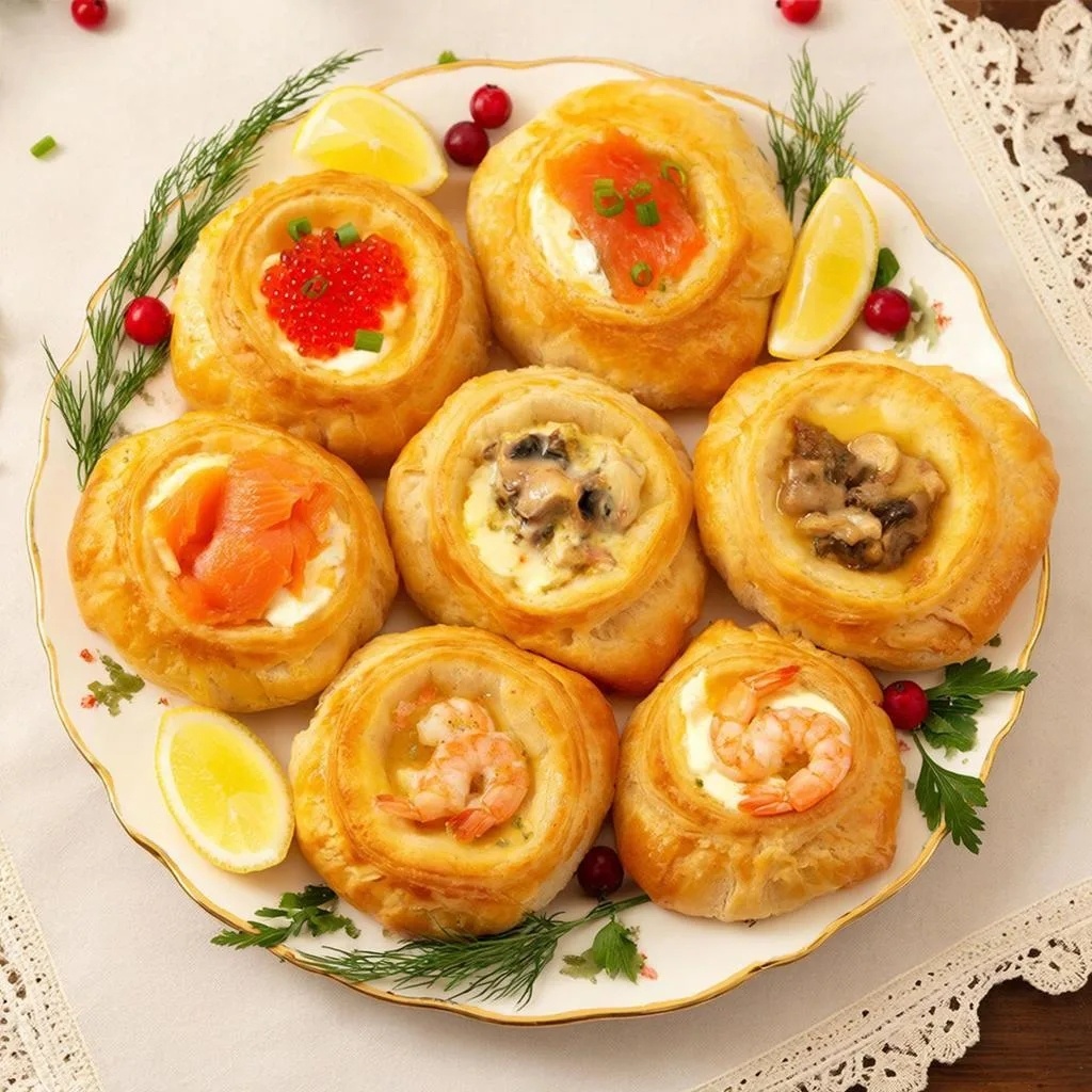 Волованы: легкие шедевры для вашего праздничного стола