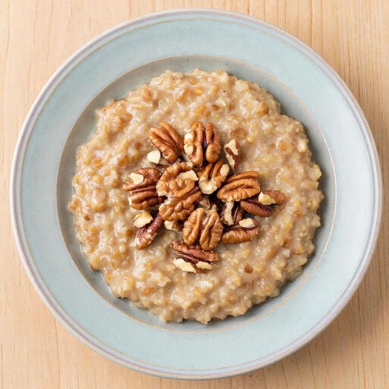 Вкусная овсяная каша с ореховым акцентом для постного стола