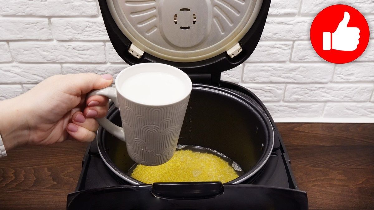 Как приготовить кукурузно-пшенную кашу в мультиварке за 30 минут