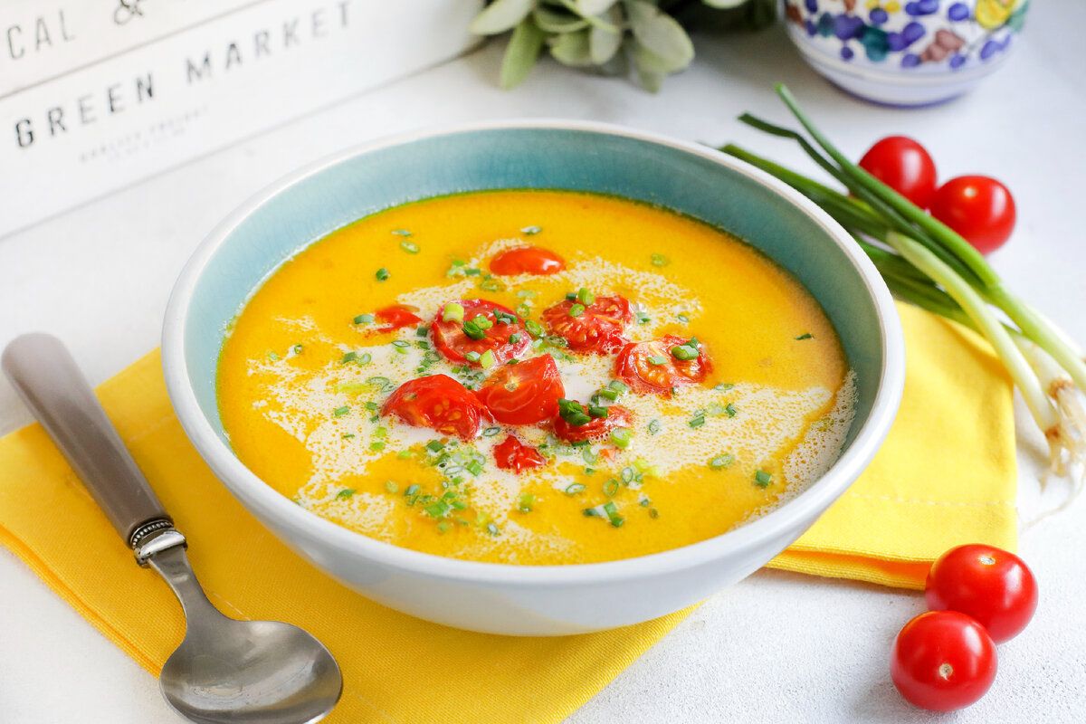 Нежный карибский суп: погружаемся в весенние вкусы