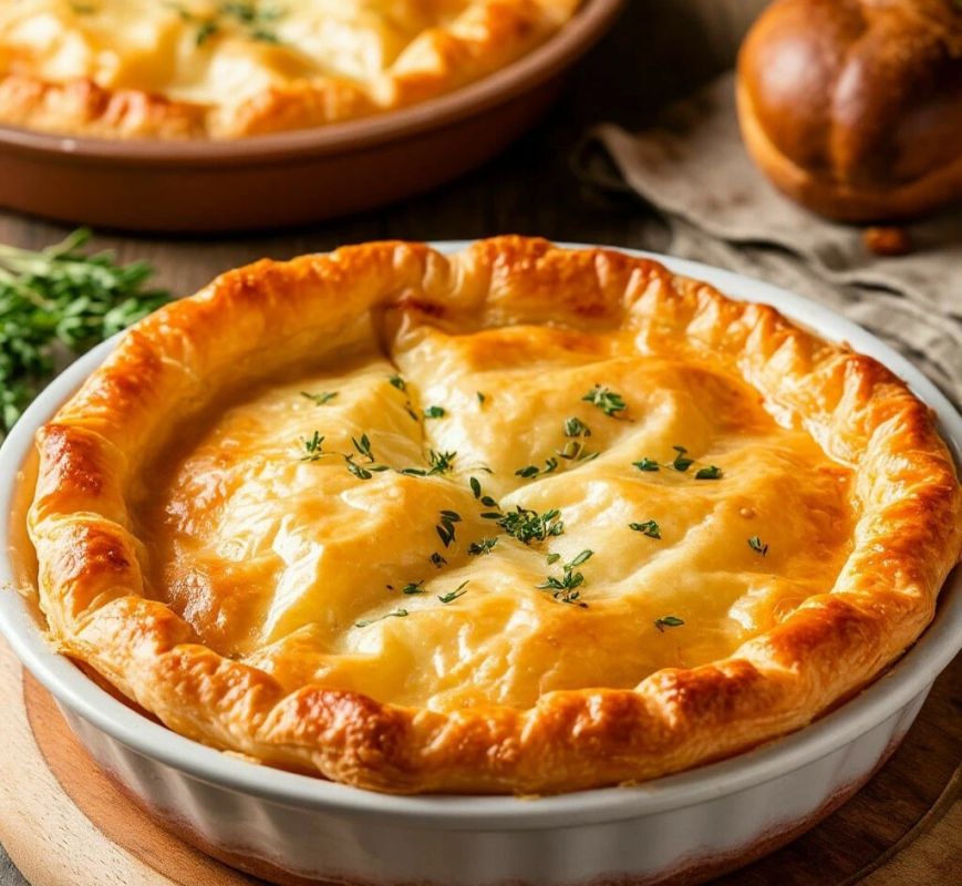 Ленивый пирог с сыром Сабурани: быстро и аппетитно