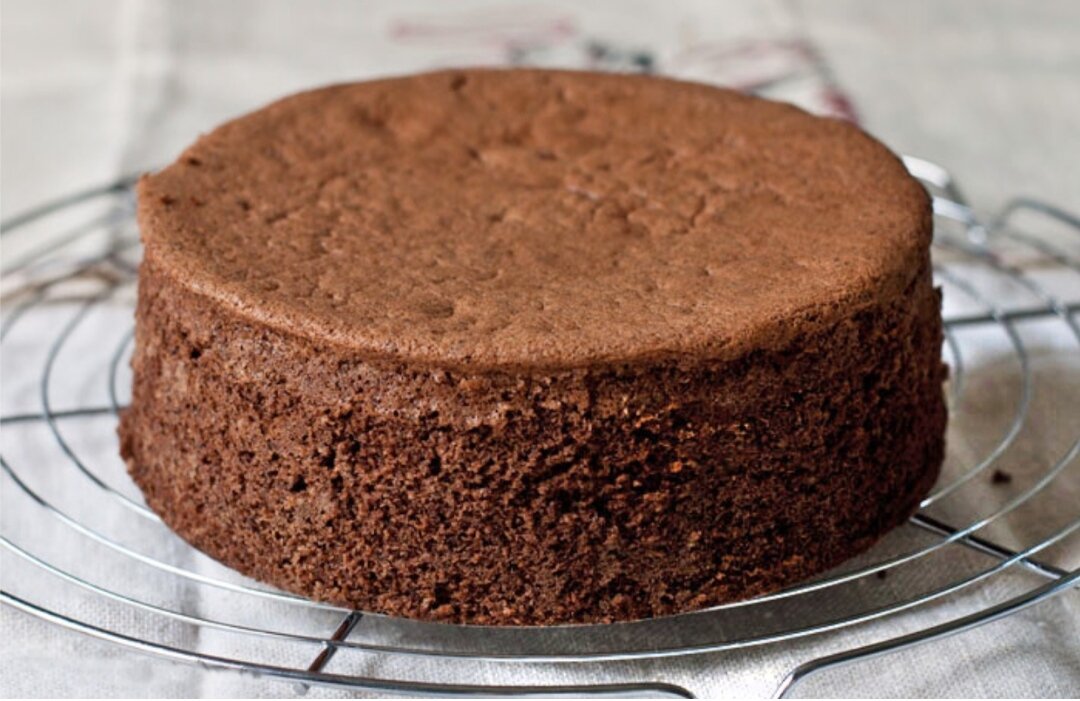 Постные бисквиты для творчества на кухне