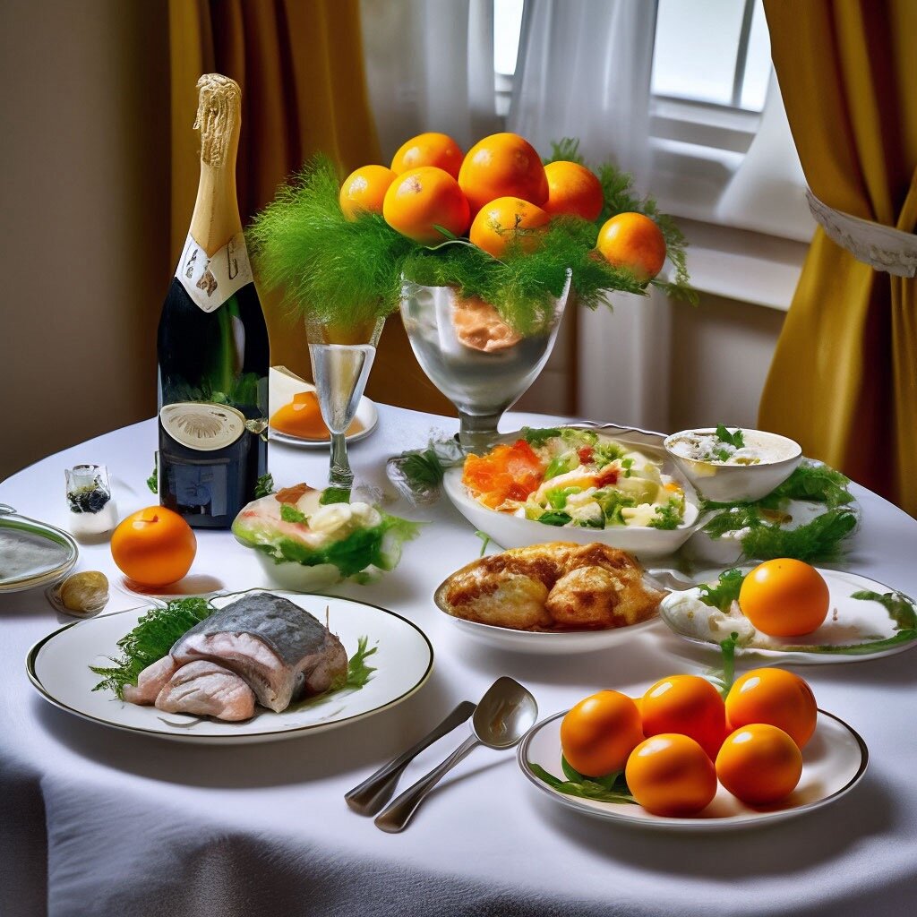 Классические новогодние салаты из советского прошлого