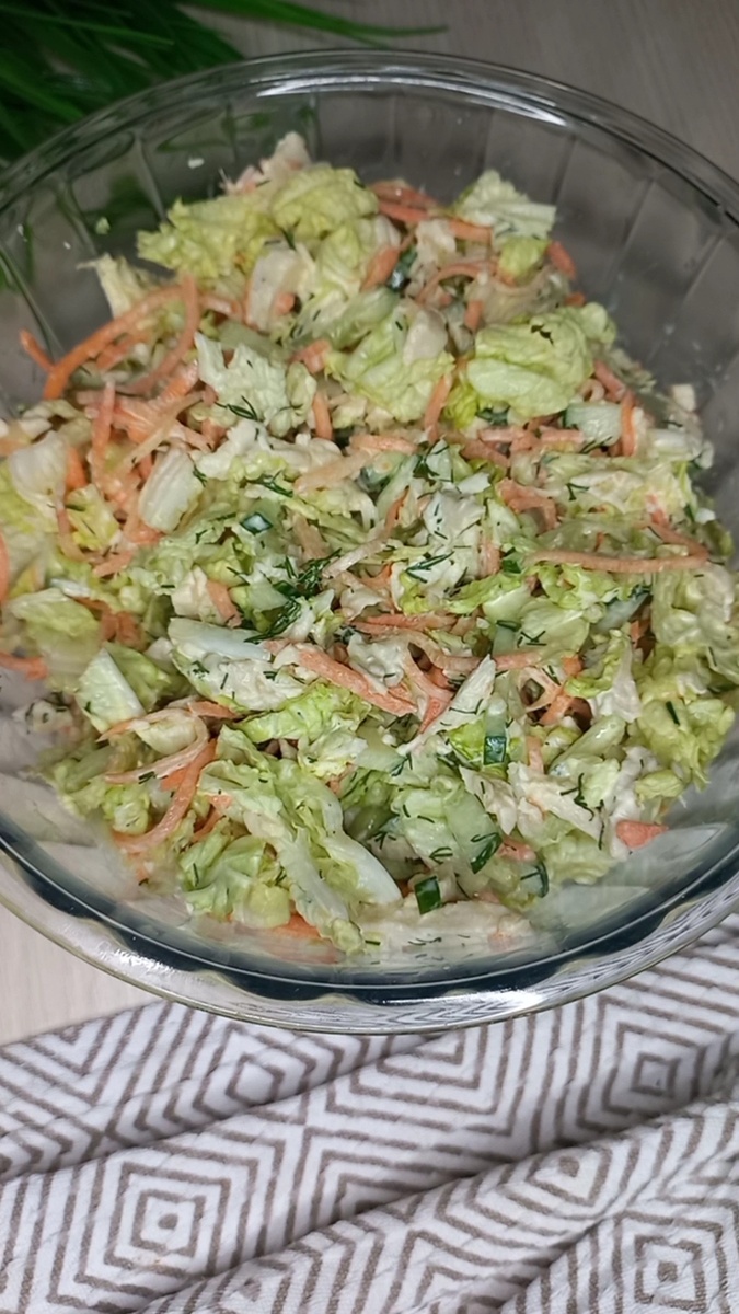 Нежный и Лёгкий Салат с Курицей и Овощами на Каждый День