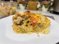 Сытная запеканка с фаршем: просто и вкусно на ужин
