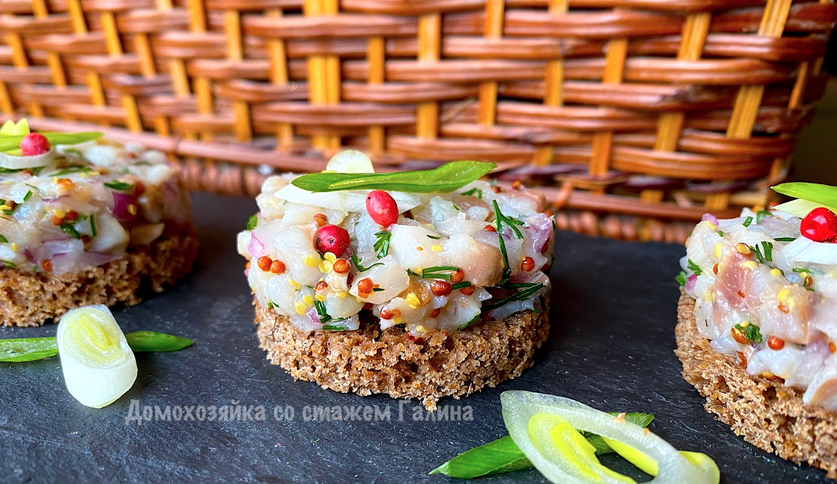 Вкусный тартар из сельди для любого праздника