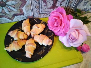 Творожные рогалики: Хрустящая корочка и нежная начинка