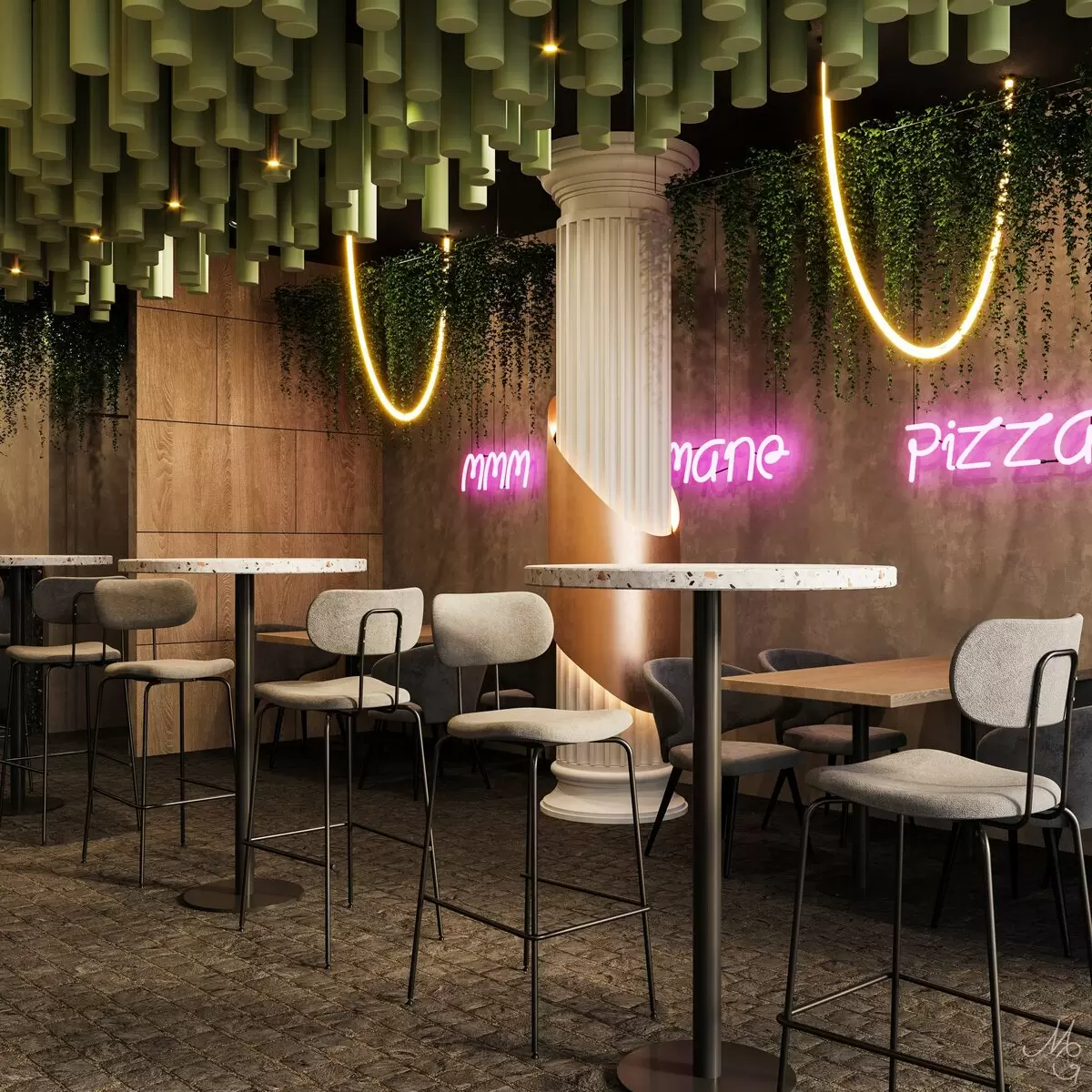 Стильная пиццерия с римским шармом открылась в Старом Осколе