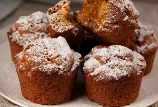 Постные тыквенные кексы: незабываемый осенний вкус с ореховым оттенком