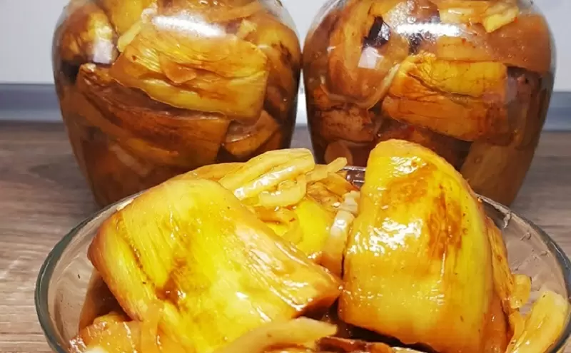 Нежный вкус лета: Баклажаны с шашлычным маринадом для зимних запасов