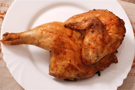 Сочная курица на гриле с цитрусовым соусом