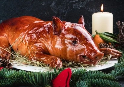 Готовим новогоднего молочного поросенка