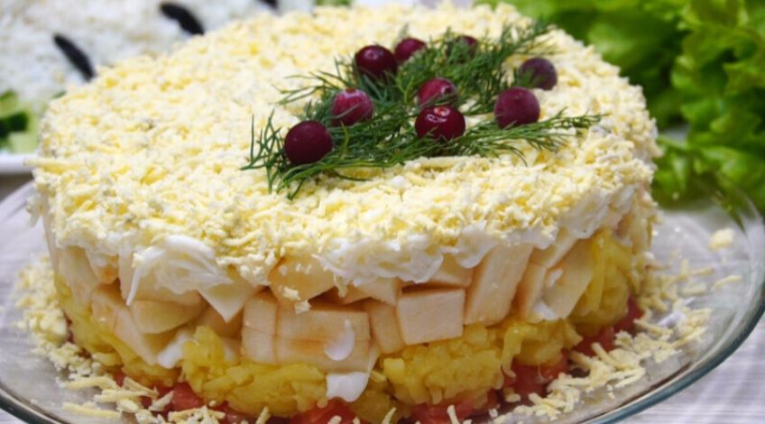 Необычный салат "Принцесса": вкус, который удивляет!
