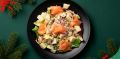 Солнечный салат с лососем и яблоком: взрыв вкуса на вашей тарелке