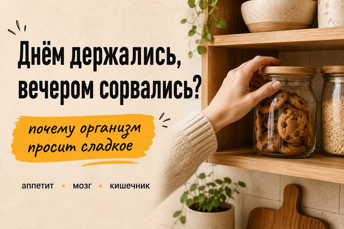Сладкое в вечернее время: причина стресса или организмический каприз?